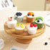 Joeabor 6 Pack Fake Cupcakes, Artificial Cupcakes for Display, Realistic Fake Food Faux Cake Dcor, Artificial Food