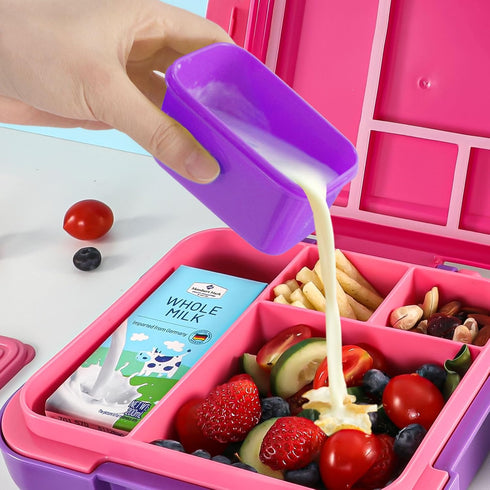 Set 8, 4pcs 3oz 4pcs 5oz Caperci Small Food Containers with Lids of & Leakproof Stackable Storage Containers