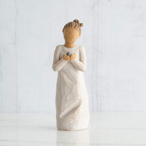 Willow Tree Sculpted Hand-Painted Figure, Nurture