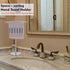 Stainless Steel T-Shape Hand Towel Holder Stand for Bathroom Vanity Countertop, Brushed Nickel Towel Rack