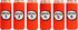 Baxendale Set of 6 Tall Can Sleeves for Slim and Tall Beer Cans, 12oz Insulated Cooler Sleeves, Compatible with