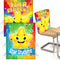 2 Pieces Star Student Chair Cover for Kids, Colorful Seat Cover for Classroom, Office, Home Party, 18.9 x 15.75 Inches