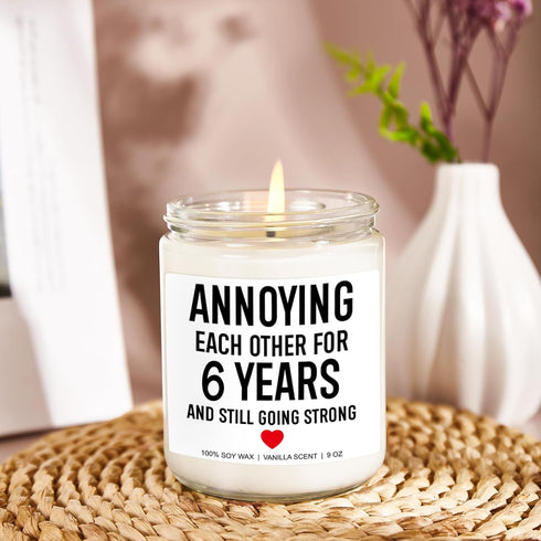 6 Years Iron Anniversary Gifts, Gifts for Him, Her, 6th Wedding Anniversary, Funny Gifts for Couples, Men, Women