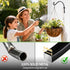 50 Lbs 12 Inch 2 AJART Heavy-Duty Plant Hanger Outdoor - Can Hold Plant Basket or Large Bird Feeder - Solid Iron