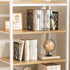 7 4.7 3.5, Black,2 Pair/4 MaxGear Book Ends Tree Design Modern Bookends for Shelves, Non-Skid Book Holder, Heavy Duty
