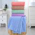 SAOYOAS Set-5 Pack, 29.5 13.8Large Premium Coral velvet Washcloths Ultra Soft & Highly Absorbent Face Towels for Bath