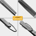 JETKONG Extra Long Kitchen Tweezers, Heavy Duty Stainless Steel Cooking Tweezers Set of 3 (9, 12, 14 Inch)