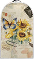 Blender Cover Kitchen Appliance Cover Anti Fingerprint Dust Protection Washable Coffee Machine Cover Food Processor Dust Cover Stand Mixer Cover with Top Handle, Butterfly Sunflower Retro