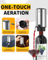 Set 8-in-1 Set 2 CIRCLE JOY Rechargeable Electric Wine Opener Stainless Steel Automatic Wine Bottle Opener Gift