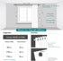 Set 2 42W 84L Inch Grommet Deconovo Blackout Curtains for Bedroom of x Thermal Insulated & Noise Reducing PanelsHome