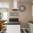 5.5 16.5 inch Kitchen Sign Wooden Plaque, The Heart of Home - Kitchen Signs for Above Cabinets, Grey Decor Accent Home