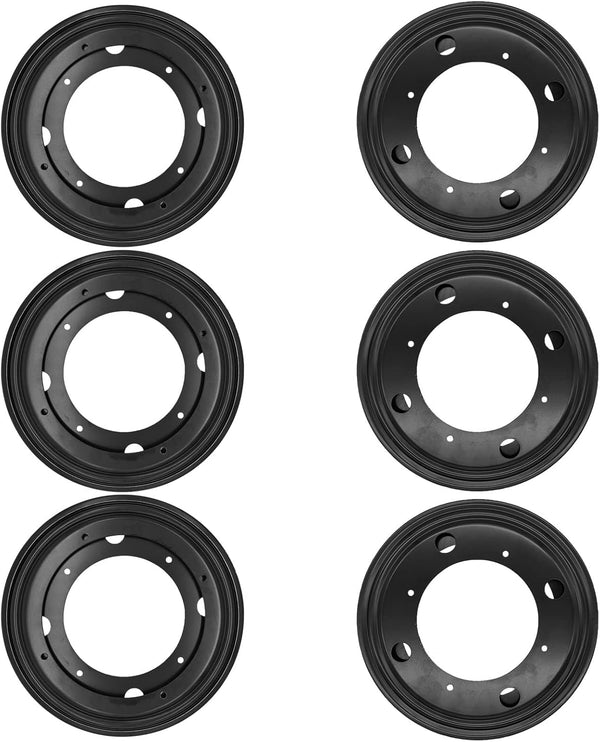 6 Packs 8'' Lazy Susan Hardware, Heavy Duty 5/16''Thick Turntable Bearing Swivel