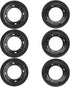 6 Packs 8'' Lazy Susan Hardware, Heavy Duty 5/16''Thick Turntable Bearing Swivel