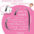 Jetec Bereavement Gift Acrylic Heart - Sympathy Memorial Condolence Gift for Loss of Loved One, Remember Me Grieving