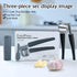 EzeePress Set Garlic Press Mincer, Crusher with Removable Chamber - Ergonomic Handle, Dishwasher Safe, Easy to Clean