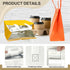 120 (9.5 9.5 6 (120, 24x24x15) Pcs Insulated Take Out Bags Bulk in Thermal Insulation Lunch Bag for Hot Cold Food Pizza