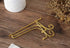 Artliving 2 Pack 4" Gold Iron Display Stand, Small Easel Plate Holder for Photos, Cards, Cookies, Decorative Plates