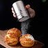 ZUIHUI ect(1 Pack) Powder Sugar Shaker Duster with Lid, Fine Mesh Shaker Powder Cans for baking soda Cocoa Cornstarch