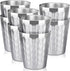 Beasea 10 oz Stainless Steel Cups - 8 Pack Small Bulk Insulated Tumblers for Home, Office, Party, and Camping