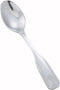 Winco 12-Piece Toulouse Demitasse Spoon Set, 18-0 Extra Heavy Weight Stainless Steel, Silver