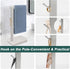 Hand Towel Stand for Bathroom with Marble Base, 304 Stainless Steel L Shape Towel Rack, Free-Standing Bar for Kitchen