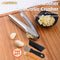 JGNYMG Garlic Press Stainless SteelPremium Garlic Mincer ToolHeavy Duty Professional garlic grinder No Need to Peel