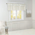 Madison Park Emilia Faux Silk Valance, DIY Twist Tab Top Finish with Beads, Window Curtain for Living Room, 26"L x 50"W