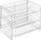 Iron Wire Stackable Chrome Can Rack Organizer