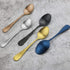 JASHII Matte Silverware Set, 24-Piece Stainless Steel Satin Finish Flatware Set for 6, Kitchen Utensil Set, Tableware