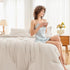 7 Set, Set MUXHOMO Pieces Full Comforter Soft Bed in a Bag Full Size, All Season Bedding with Comforter, Flat Sheet