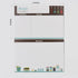 Home Advantage 50 Modern Kitchen Recipe Cards, 4x6 Double Sided
