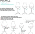 VoChill Stemmed Wine Glass Chiller | Made in USA | Quartz Single - Keeps Wine Perfectly Chilled in Your Glass
