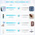 300 9.8 9.8FT 8 LED Fairy Curtain Lights, x Cold White USB Plug in Modes String Hanging Lights with Remote