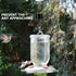 Yenmoz Metal Ant Moat Hooks, 5 Sets Feeder Hanging Chains and Brushes for Hummingbird Feeders