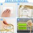 YMKWZ 2Pcs 304 Sponge Holder for Kitchen Sink, Gold Suction Cup Caddy, No-Drilling & Easy to Remove, Stainless Steel