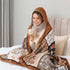 50'' 60'' Buryeah x Throw Blanket Plush Warm Christmas Winter Decor for Sofa Couch Bed (Bookshelf)