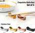 MyLifeUNIT Stainless Steel Chopsticks Rest, Knife Rest and Chopsticks Holder, Set of 4