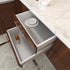 CRE8TIVE 12"x354" Brushed Silver Stainless Steel Contact Paper, Removable Waterproof Kitchen Wallpaper for Appliances