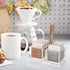 ELLDOO Packet Packet Countertop Sugar Holder, Acrylic Sugar Bowl for Restaurant, Tea Bag Organizer, Coffee Stirrers