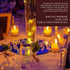 PARNOO 12 Inch Round Mirror Plate, Set of 12, 1.5mm Thick Glass Tiles with Smooth Edges for Candle Wedding Centerpieces