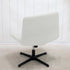 Armless MIFXIN Office Chair Cover Stretch Jacquard Wide Seat Modern Vanity Chair Slipcover Criss Cross Chair Mid Back