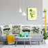 Ueerdand St Patrick's Day Pillow Covers, Set of 4 Shamrock Decorations, Green Clover Buffalo Plaid Cushion Covers