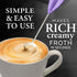 Zulay Executive Series Ultra Premium Gift Milk Frother For Coffee with Deluxe, Radiant Finish - Coffee Frother Handheld Foam Maker - Electric Milk Frother Handheld For Lattes Premium UV Galaxy by Zulay Kitchen