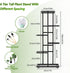 Facofaco 6 7 Tier Potted Metal Plant Stand Indoor with Gardening Tools and Gloves, Corner Tall Tiered Plant Shelf
