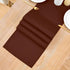 2 Pack 12 60 Inch Chocolate Table Runner x Solid Color Farmhouse Runners Coffee Table Dresser for Daily Party Home