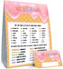 BirtDerr What's Your Ice Cream Name, Ice Cream Decorations for Birthday Party, 30PCS