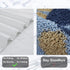8 Pack Set White,2 Towels(35"x70"), 2 Towels,4 Ferdilan Bath Towels Oversized Bath Hand Washcloths Ultra Soft