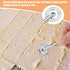 Pastry Cutter Wheel with Wooden Handle, Fluted Ravioli Crimper, Pizza Dumpling Cutter for Home and Kitchen