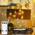 33 100 8 Minetom Globe String Lights - Plug in ft LED Crystal Globe Fairy Lights with Lighting Modes and Remote