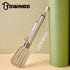 Kitchen Tongs Set of 3, 9 Inch Silicone Tips Food Grade Mini Serving Tongs for Cooking and BBQ